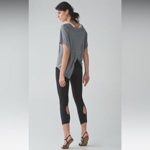 Lululemon Wunder Under Pant (Roll Down Dance) - Black
